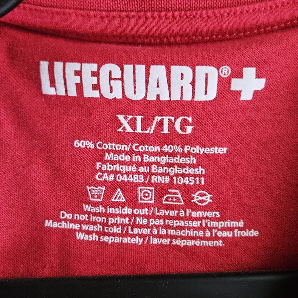 Red Lifeguard Tank Top - Picture 2 of 4